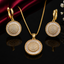 Baguette Crystal Sunburst Jewelry Set