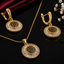 Baguette Crystal Sunburst Jewelry Set