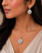 Baguette Crystal Sunburst Jewelry Set