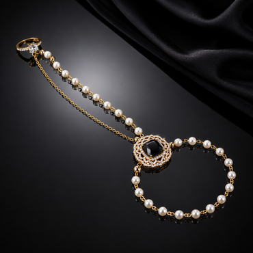 Pearl Hand Chain Bracelet – Rs. 1,250