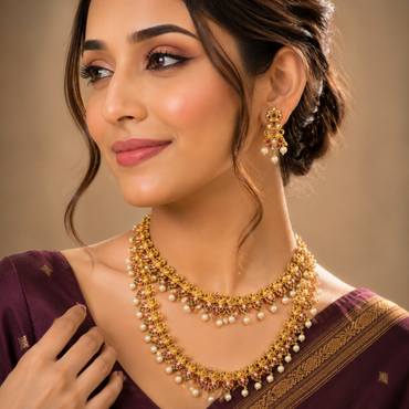 Rajwadi Bridal Set – Rs. 19,550