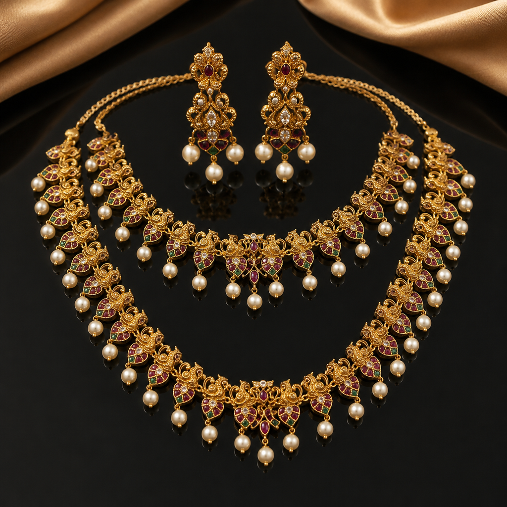 Rajwadi Bridal Set – Rs. 19,550