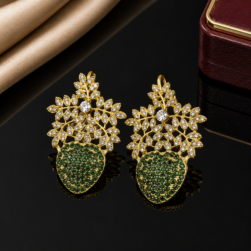 Leaf Earrings  – Rs. 950