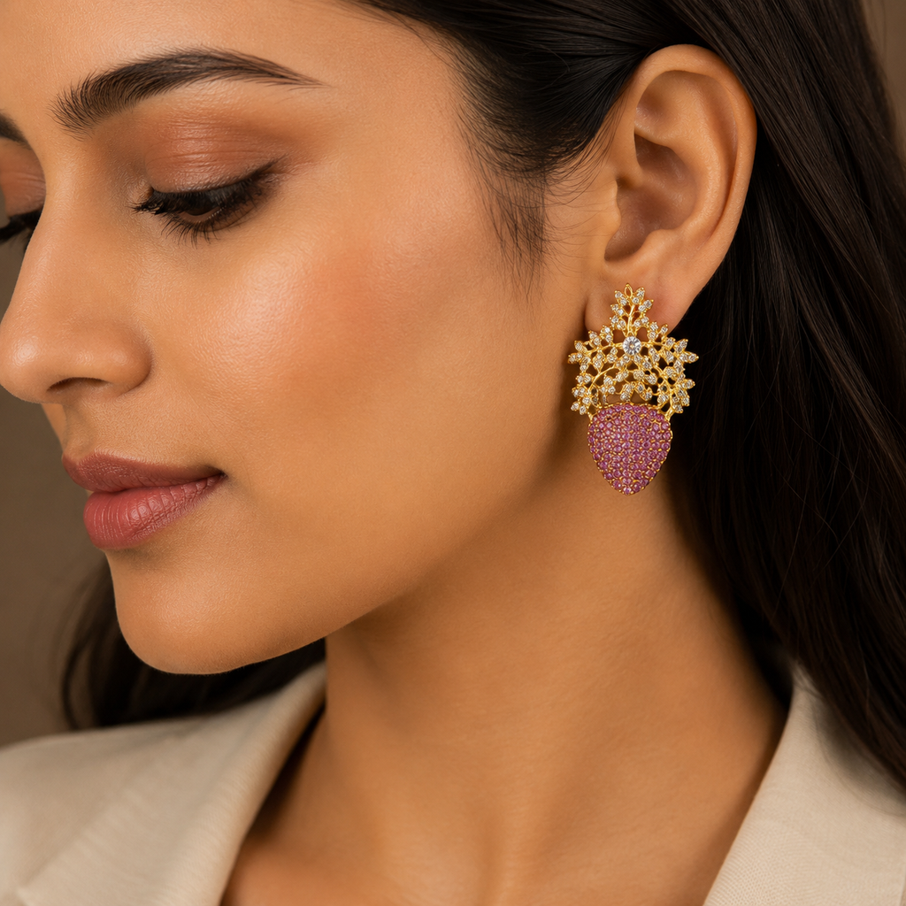 Leaf Earrings  – Rs. 950