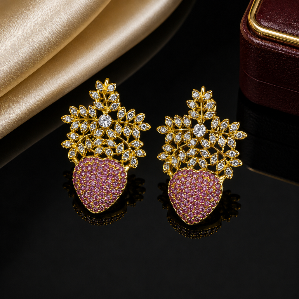 Leaf Earrings  – Rs. 950