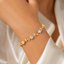 Elegant Tulip Cubic Zirconia Bracelet