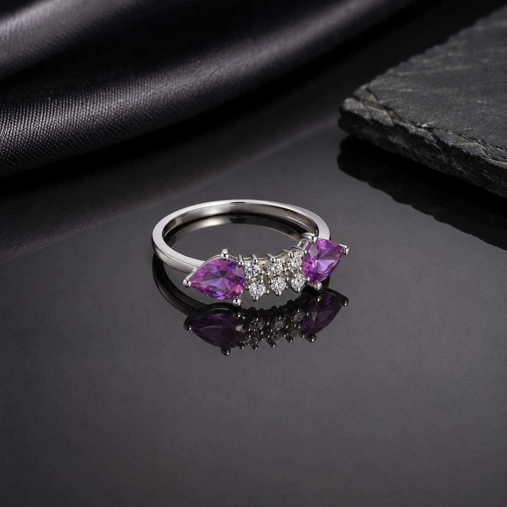 Purple Heart Ring – Rs. 1250
