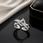 Geometric CZ Ring – Rs. 950