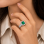 Emerald Green Ring – Rs. 1550