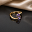 Dual Amethyst Adjustable Ring – Rs. 1250
