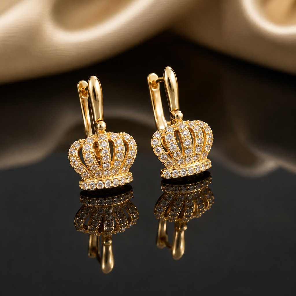 Royal Crown Earrings – Rs. 1250