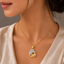 Crystal Pendant Necklace – Rs. 1450