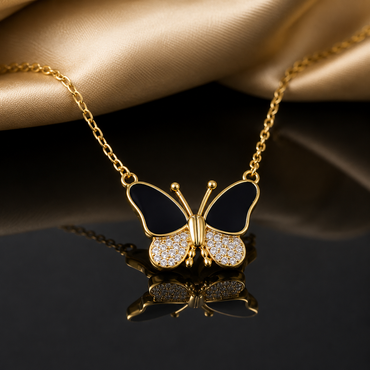 Butterfly Pendant Necklace – Rs. 1250