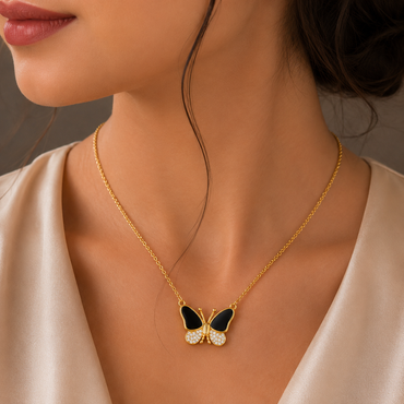 Butterfly Pendant Necklace – Rs. 1250