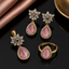 Lavender Teardrop Set – Rs. 2450