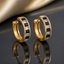 Baguette Hoop Earrings – Rs. 350