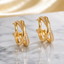 Double Hoop Earrings – Rs. 350