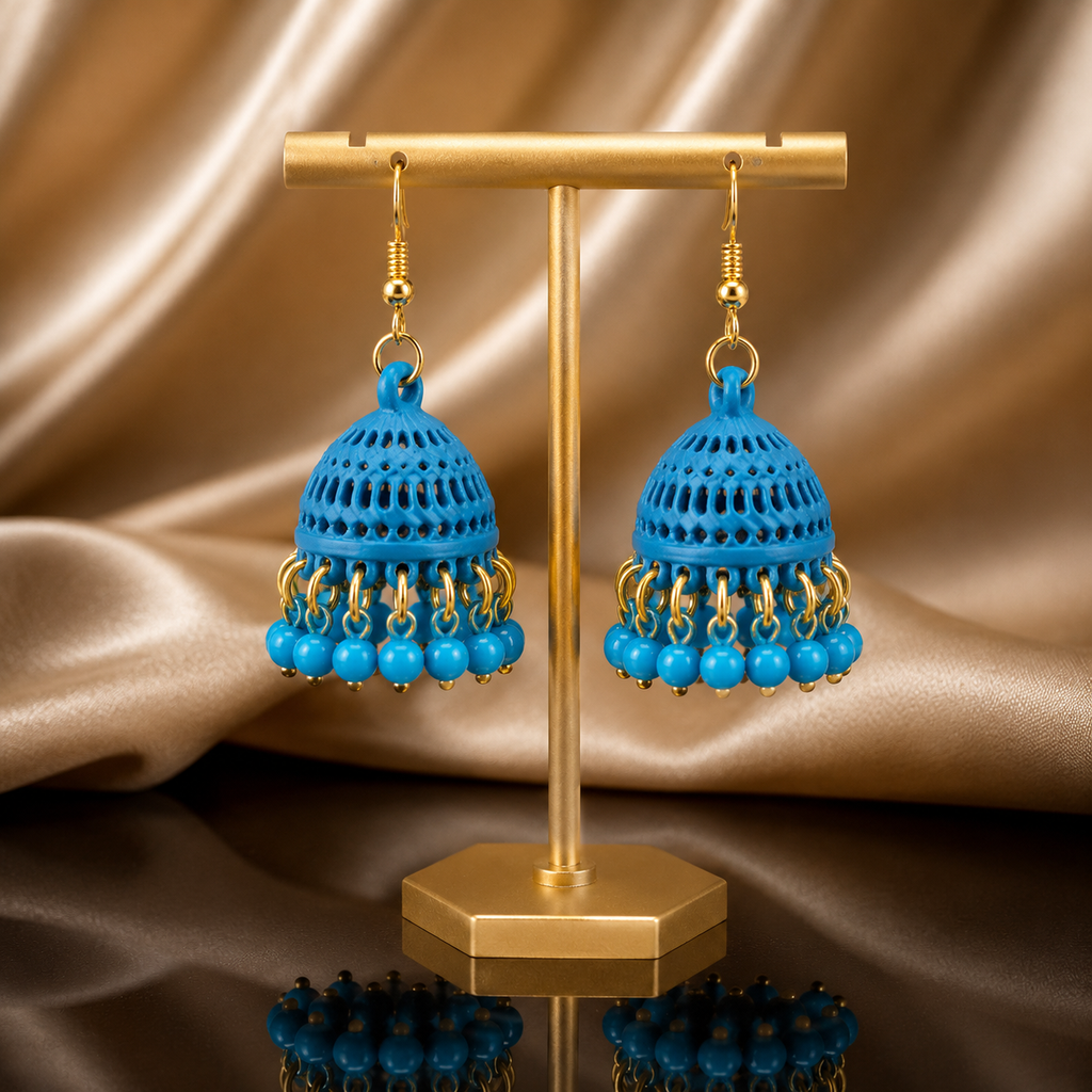 White Pearl Jhumka – Rs. 550