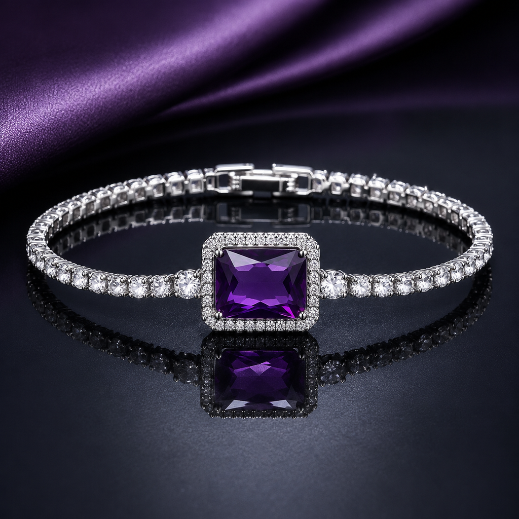 Luxury Tennis Bracelet – Rs. 1850