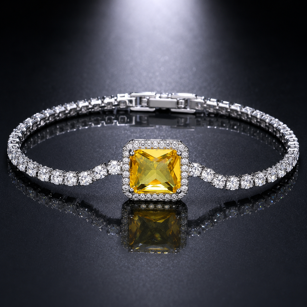 Luxury Tennis Bracelet – Rs. 1850