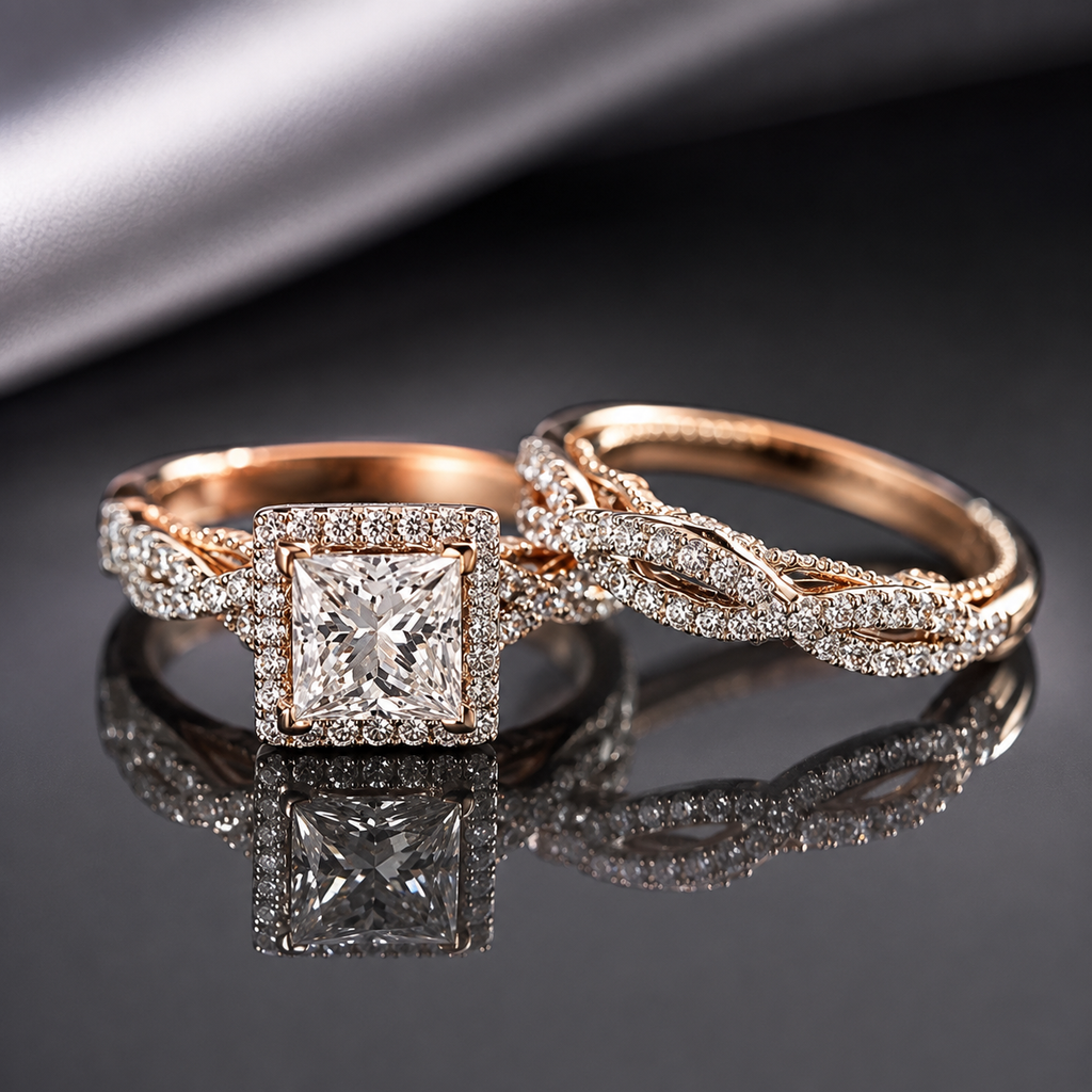Gold Ring Set – Rs. 2450