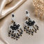 Black Crystal Earrings – Rs. 1250