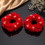 Red Floral Hand Gajra – Rs. 1850