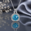 Halo Crystal Pendant – Rs. 3,250