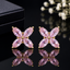 Butterfly Crystal Stud Earrings – Rs. 250