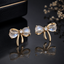 Bow Crystal Stud Earrings – Rs. 450