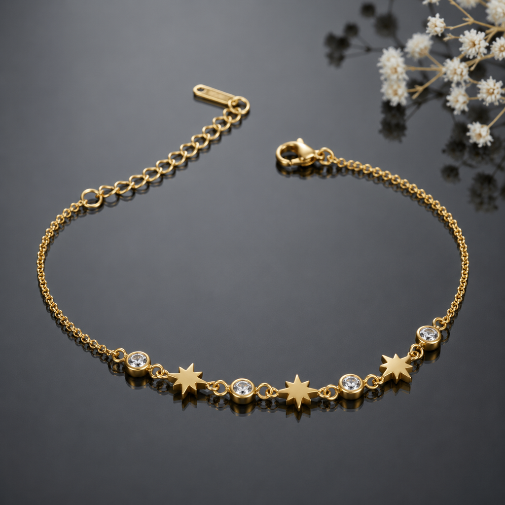 Star Crystal Bracelet – Rs. 450