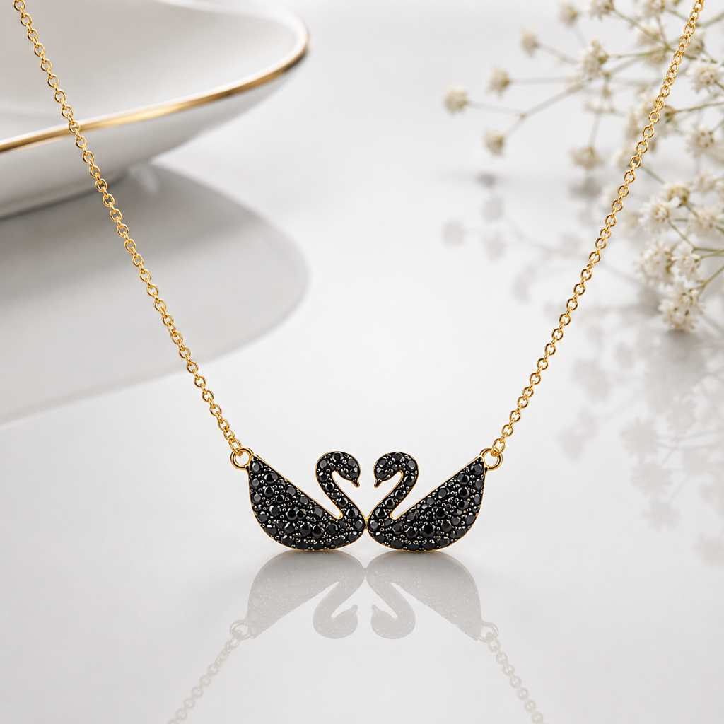 Black Swan Necklace – Rs. 450