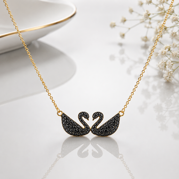 Black Swan Necklace – Rs. 450