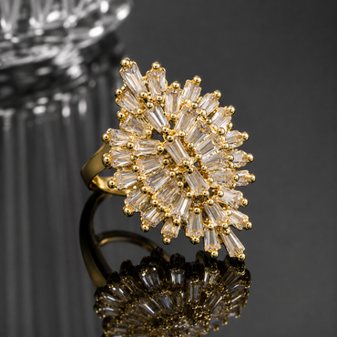 Luxury Marquise Crystal Ring – Rs. 950