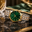 Two-Tone Green Dial Watch – Rs. 3,950