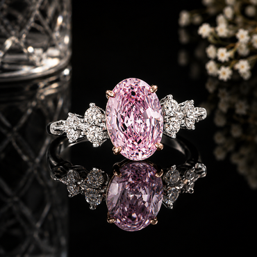 Pink Crystal Ring – Rs. 1350