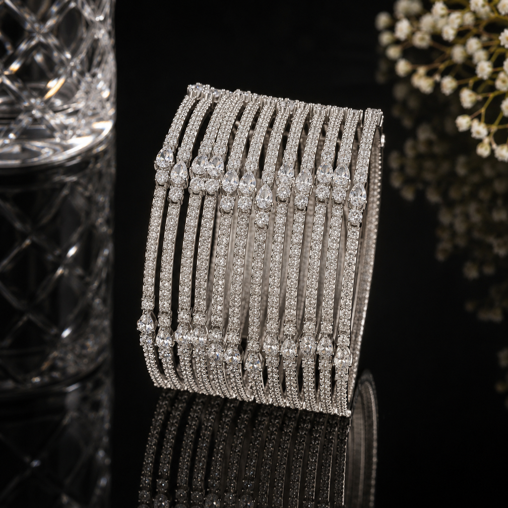 Luxury AD Bangle Set – Rs. 6850