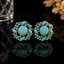 Blue Floral Earrings – Rs. 2450