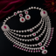 Luxury Crystal Bridal Necklace Set - Rs 7950