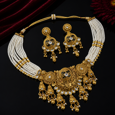 Pearl Bridal Set – Rs. 6050