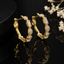 Crystal Hoop Earrings – Rs. 4950