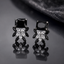 Aurora Crystal Floral Stud Earrings