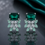 Aurora Crystal Floral Stud Earrings