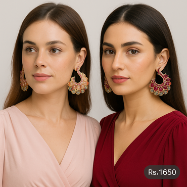 Festive Hoop Earrings