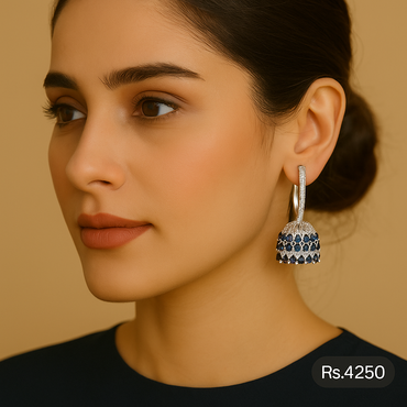 Multi-Color Jhumka Earrings – Rs. 4,250
