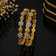 Floral Crystal Bangles