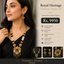 Royal Heritage Traditional Necklace Set worn on model