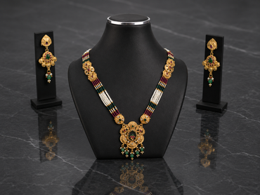 Royal Heritage Traditional Necklace Set - product detail