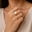 3-Piece Open Ring Set – Gold Tone