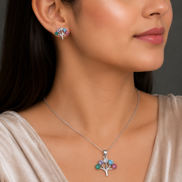 Tree of Life Jewelry Set – Rs. 750